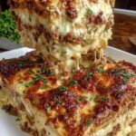 Creamy Rotel Chicken Spaghetti Casserole